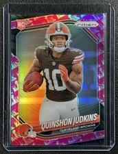 QUINSHON JUDKINS 2025 PANINI PRIZM #313 ROOKIE SUPER BOWL LX RC 5/60 BROWNS