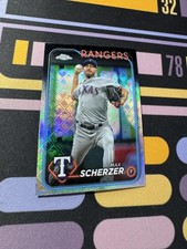 2024 Topps Chrome Logofractor Edition #37 Max Scherzer