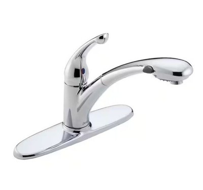 Delta Signature Single Handle Pull-Out Water-Efficient Kitchen Faucet main image 1
