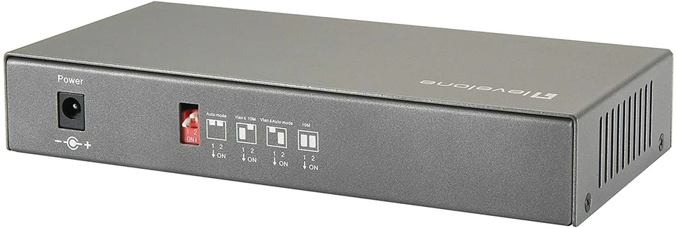 ⚡ LevelOne FEP-0931 Switch de Red 120W 9 puertos 8xPoE outputs Fast Ethernet - Immagine 3 di 3
