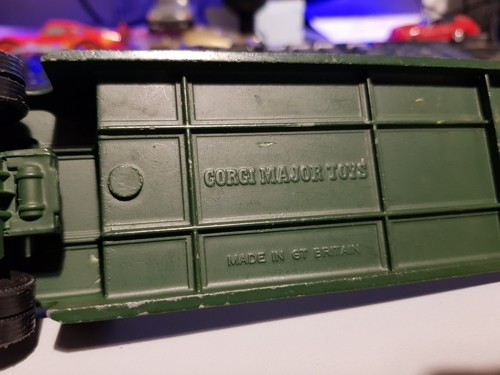 CORGI MAJOR TOYS MACK TRUCK MILITARY ARMY TRANSPOTER DIECAST SCALE MODEL TRUCK - Picture 14 of 16