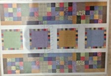 CREATIVE MEMORIES 3 4 X 6 PHOTO MATS AND 1 STICKER SHEET COZY QUILTS NIP