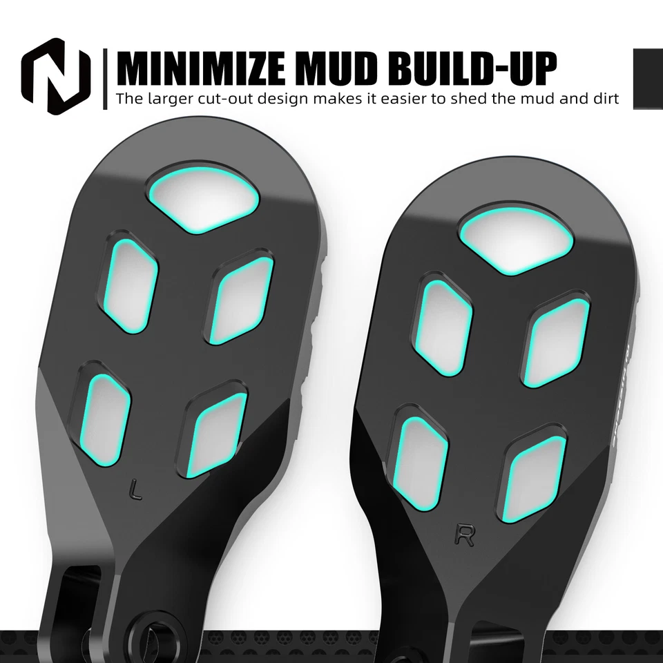 Pedales reposapiés NICECNC para gas EX EC 250/300 MC 125 250 350 450 2024 Foto 4 de 4