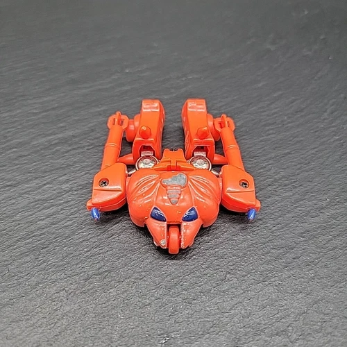 Vtg Robot Gobots Robo Bugsie Bandai 1980s Transforming Toy Action Figure Orange