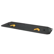 1" Rubber Threshold Ramp 33069LB Capacity Non-Slip Wheelchair Ramp