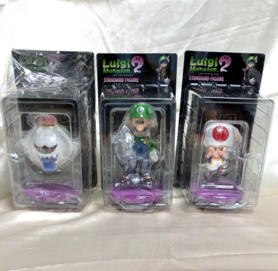 Luigi's Mansion 2 Set of 3  New figure, unopened, shipped from Japan