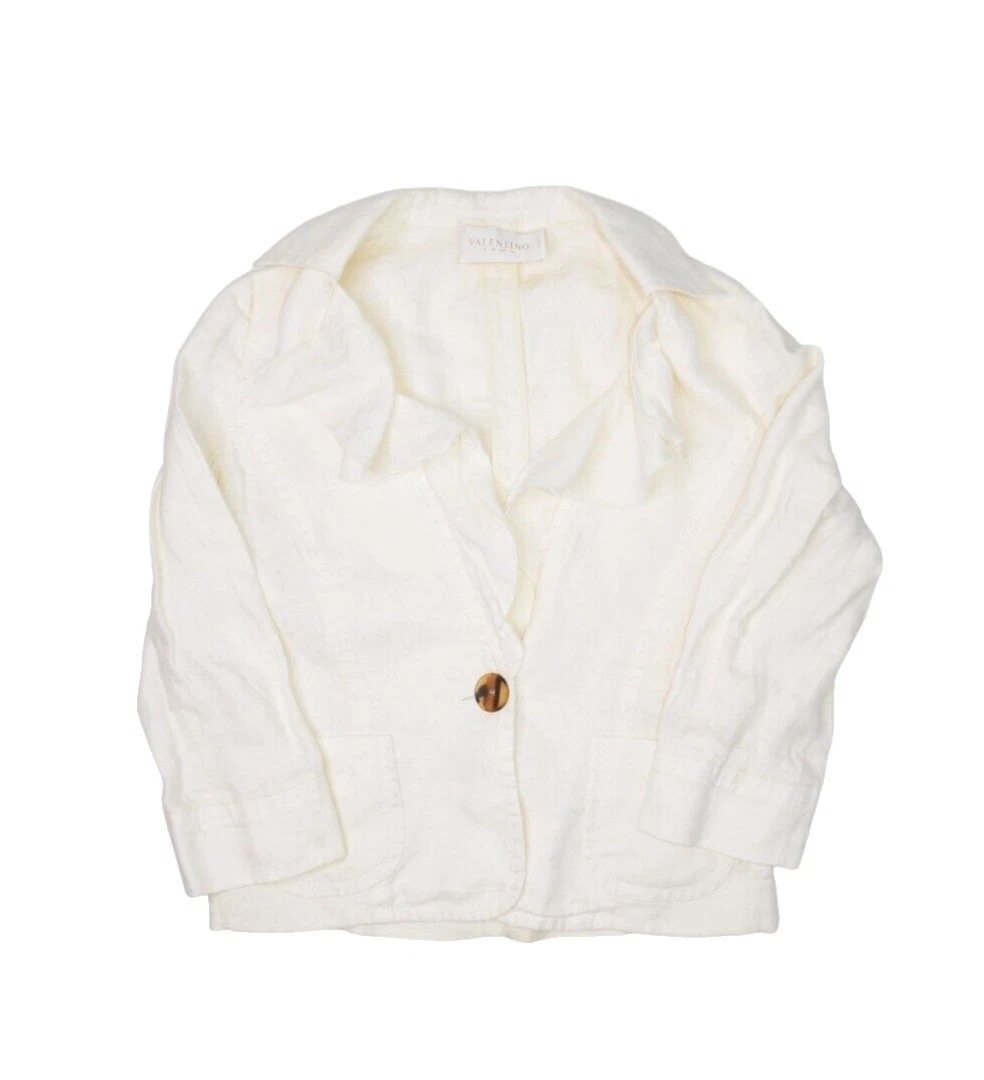 Valentino blanco abrigos, chaquetas y chalecos para Mujeres