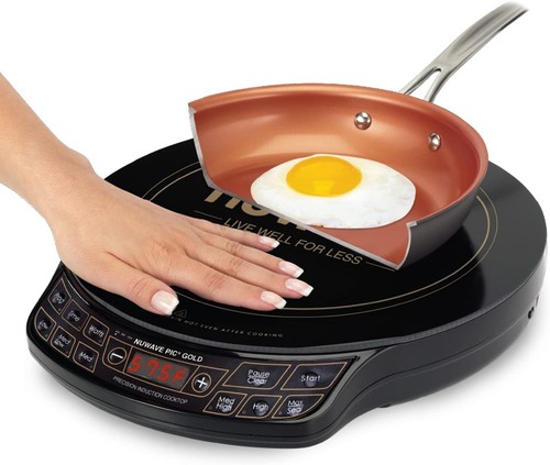 Powerful Induction Cooktop with Shatter-Proof Ceramic Surface - Safe & Efficient - Picture 4 of 10