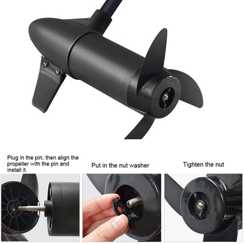 Ersatzpropeller für 46lbs Bootsmotor - Propeller für Schlauchboot Außenbordmotor - Bild 5 von 16