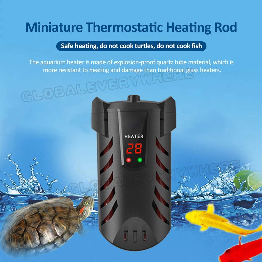 Aqua Fish Tank Thermosafe LCD Digital Submersible Aquarium Water Heater