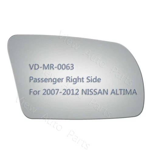 Mirror Glass Fit 2008/2009 /2010/2011/2012 Nissan Altima Passenger Right Side RH