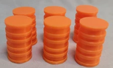 Gi Joe Killer Whale Depth Charges Night Striker set of 6 3D Printed Repro ORANGE