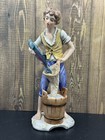 Vintage 1970 Goebel Hummel Bochmann Porcelain Fisherman 7.5" Figurine FR31