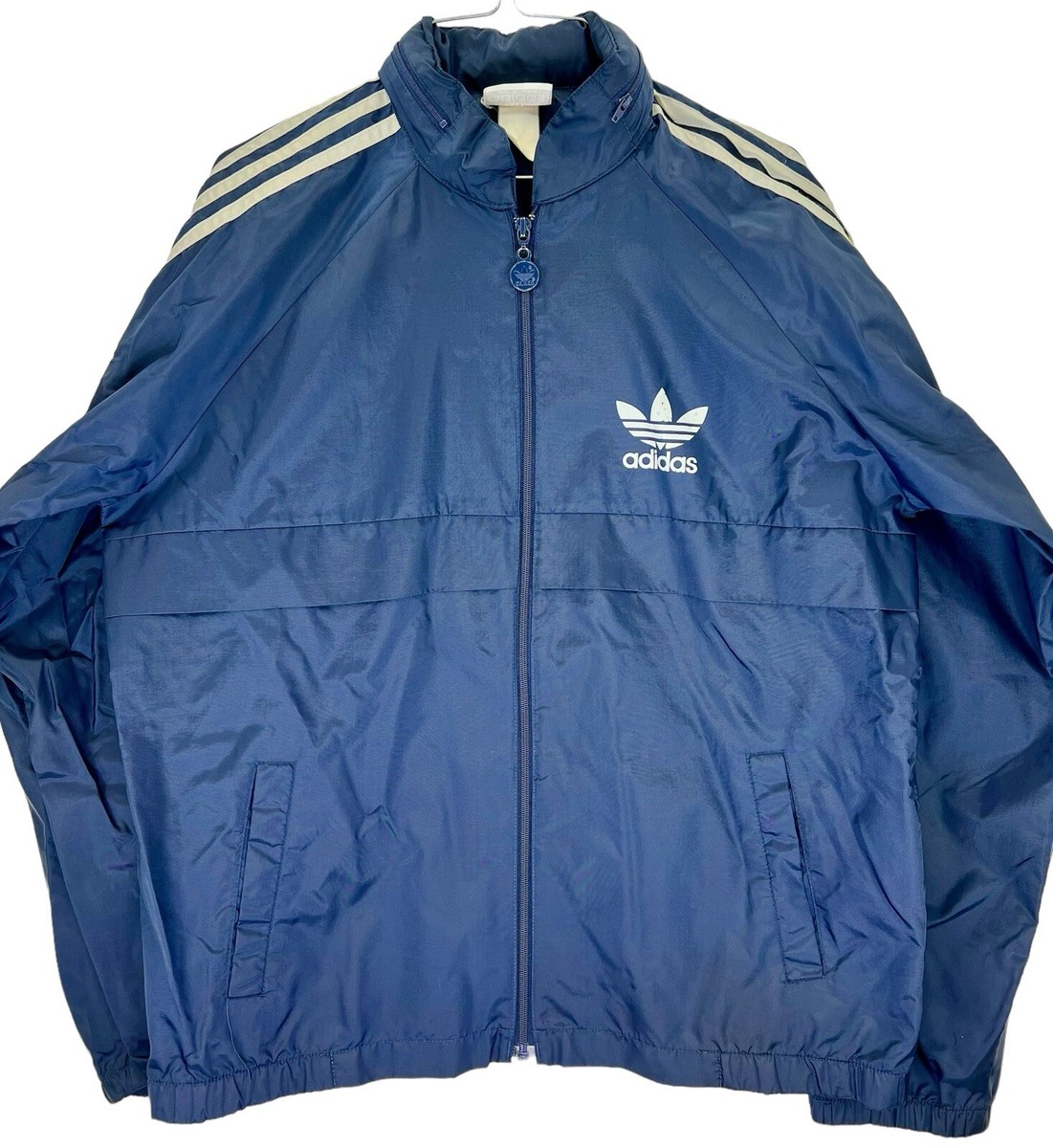 Blue Adidas Atp Navy 70s Vintage Adidas Jacket Vintage 70s 80s