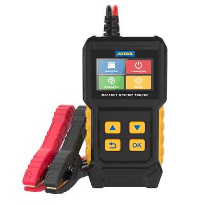 12V 24V Auto Batterietester Spannungstest Ladetest Testgerät Battery Tester 2.4''