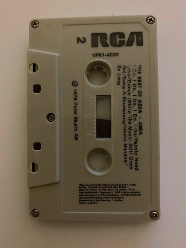 ABBA - The Best Of Abba (Cassette Tape, 1975) Album - Picture 3 of 6