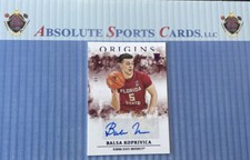 2021 Chronicles Origins BALSA KOPRIVICA RC | Auto | Sp # /49 | Florida State