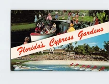Postcard Cypress Gardens Florida