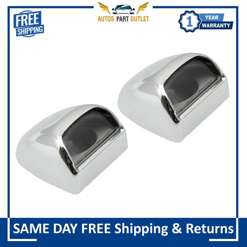 License Plate Lights LED For GMC C/K Pickup – Chrome Housing, Pair - Foto 3