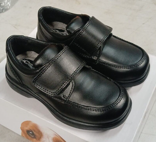 Hush Puppies Boys' Dress Shoes Gavin Black HP653916 (Size 9W)
