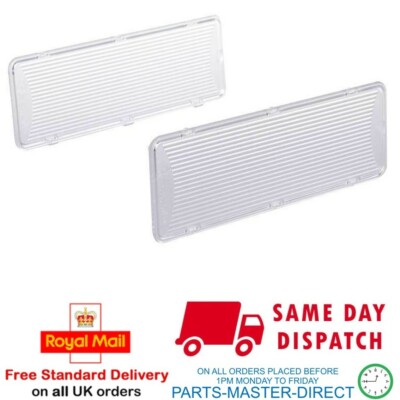 ORIGINAL BOSCH NEFF SIEMENS DUNSTABZUGSHAUBE LAMPENABDECKUNG 2ER PACK 175 x 60 mm 264984 pmd