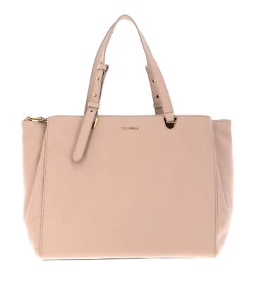 COCCINELLE Lea Handbag Schultertasche Handtasche Tasche Powder Pink beige - Bild 1 von 4