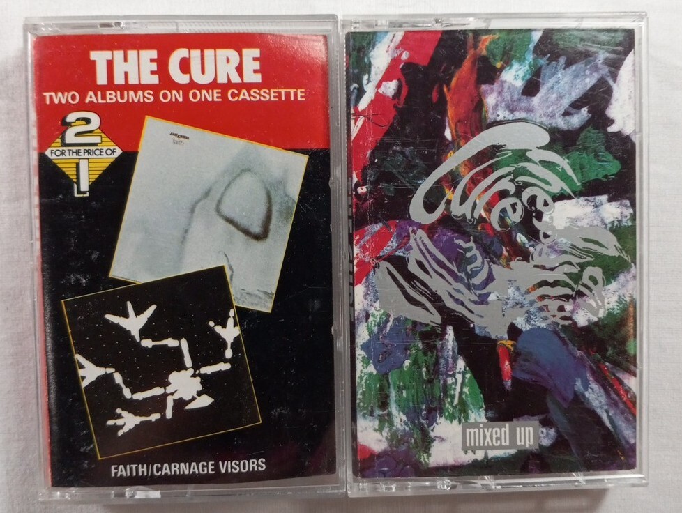 Cassette The Cure Faith / Carnage Visors Alternative Mixed Up Darkwave