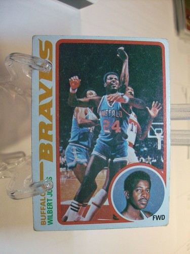 1978-79 Topps Basketball Card #42 Wilbert Jones (87572) - 第 1/2 張圖片