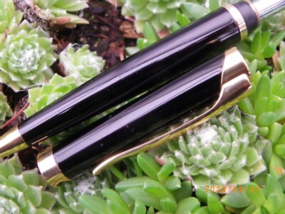 Stylo Porte-mines Waterman Etalon Laque Noir - 0,7 Mm, Excellent état, Recharge Incluse