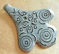 SCARCE VIKING ERA NORSE SILVERED THOR HAMMER AMULET CIRCA 900 - 1100 AD