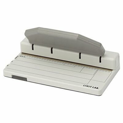 LIHIT LAB One Third Punch For Twisted Notes 34 Holes P1603 NEW from Japan
