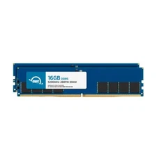 OWC 32GB (2x16GB) DDR5 5200MHz 1Rx8 Non-ECC UDIMM 288pin Memory RAM