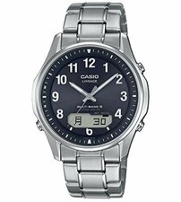 CASIO LINEAGE LCW-M100TSE-1A2JF Solar Radio Men's Watch Titanium New in Box