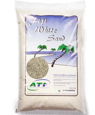 ATI Fiji White Sand hochreiner feiner Aquarium Bodengrund Meerwasser -L (2-3 mm)