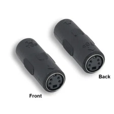 S-Video Female to female Video Adapter Coupler Mini Din 4 Pin Cable Extender