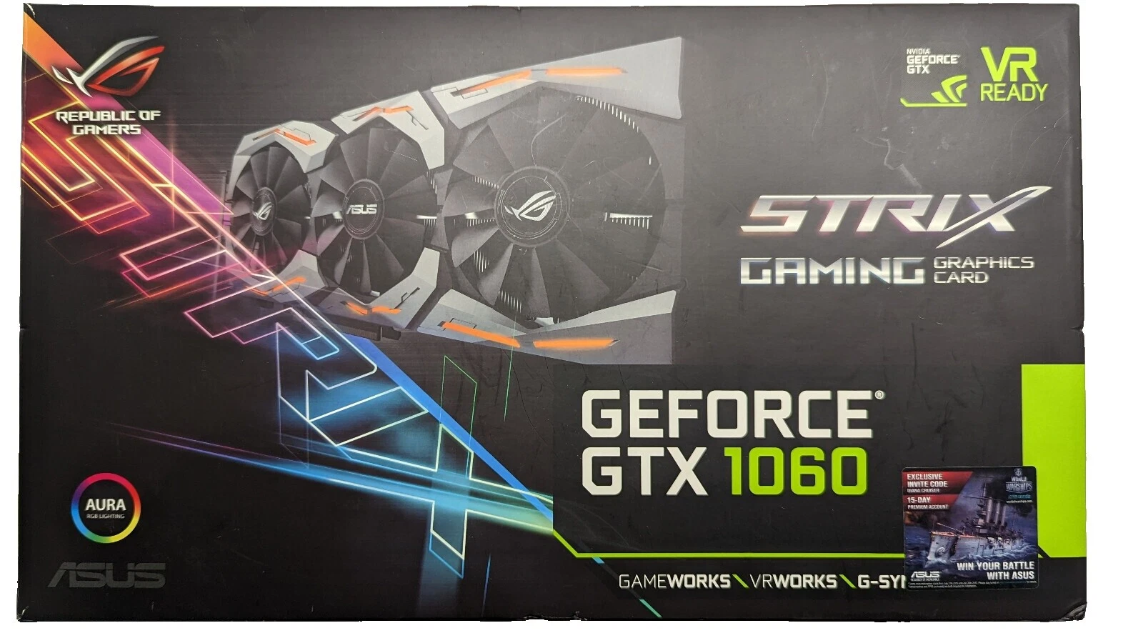 ASUS NVIDIA GeForce GTX 1060 GDDR 5 tarjetas gráficas de Computadora