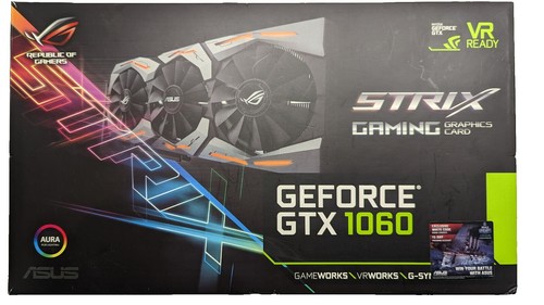 ASUS　GeForcegtx1060 ASUS GeForce GTX 1060 6GB Dual-Fan OC Edition VR Ready Dual HDMI