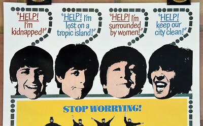 ビートルズ HELP 映画 半券 1965年 ニュー東宝 パンフレット付き ビートルズ HELP 映画 半券 1965年 ニュー東宝 パンフレット付き