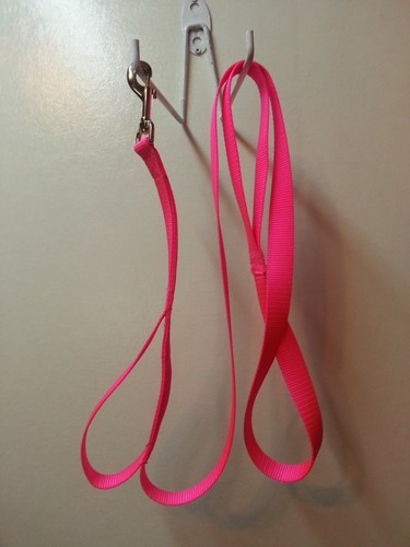 6 Ft  2 Handle Dog/Pet Leash  Pig Heavy Duty Leash 2 Ply Handmade Heavy Training - Bild 1 von 9