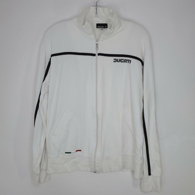 Download Ducati Women's Full Zip Up Mock Neck Sweatshirt white Sz M ...