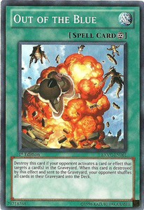 Out of the Blue - EXVC-EN061 - Common - 1st Edition x3 - Lightly Played