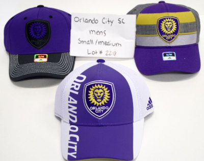 adidas Men's Orlando City SC Hat Sample Lot Size Small/Medium