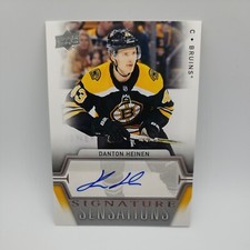2019-20 Upper Deck Hockey Series 1 Signature Sensations Danton Heinen - #SS-DH