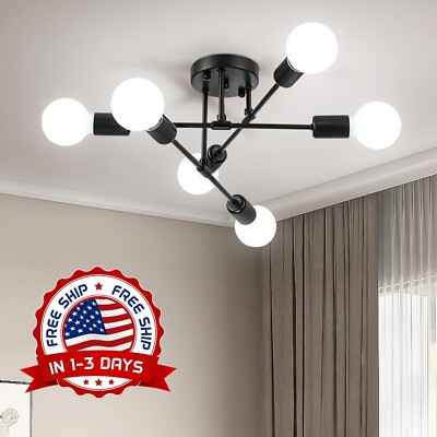 Glam Chandelier Lamparas De Techo Modernas Lampara Candelabros Modernos NEW US.