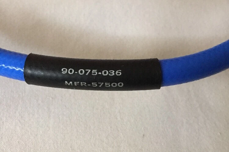 Cabo Teledyne Storm RF 90-075-036 azul verdadeiro MFR-57500 - Imagem 2 de 4