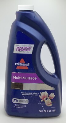 BISSELL 17891 MultiSurface Floor Cleaning Formula-Crosswave/Spinwave 64 oz