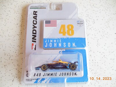 Jimmie Johnson #48 Carvana 1/64 2021 Indy Car Diecast by Greenlight.