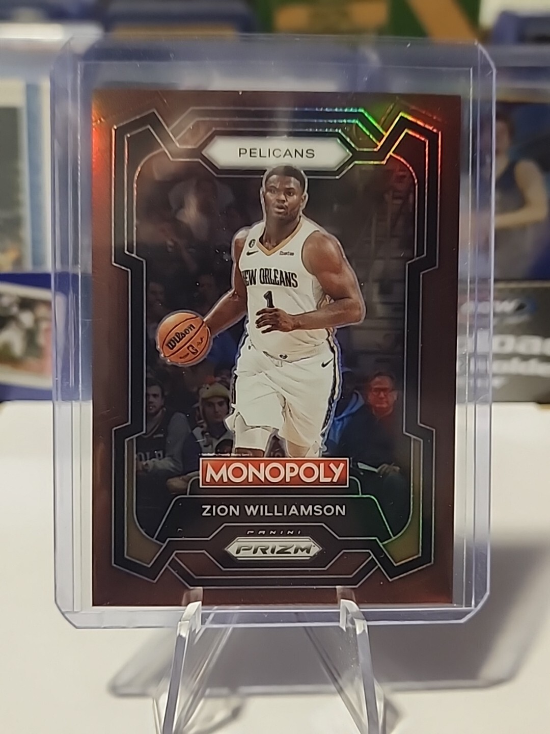 2023-24 Prizm Monopoly Zion Williamson #55 Bronze Prizm 15/249  PELICANS MT🔥
