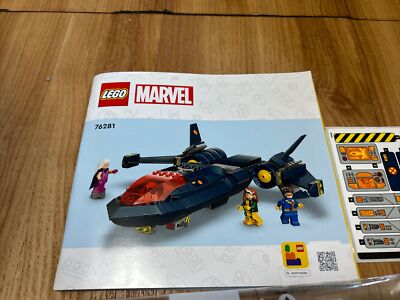 LEGO 76281 Marvel X-Men X-Jet, Factory Sealed / New. Cyclops