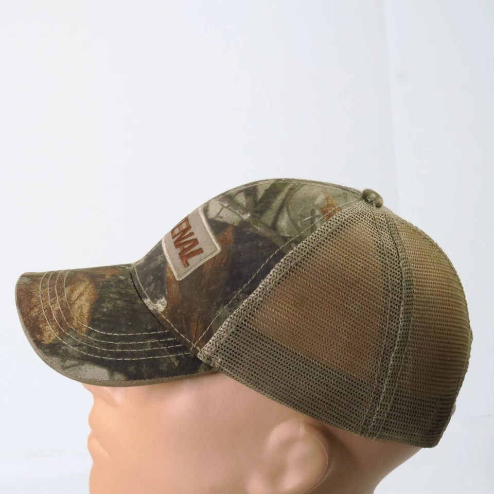 Gorra sujetable camuflaje malla caqui Snapback caza pesca automotriz béisbol Foto 4 de 4